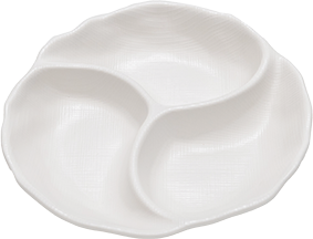 Matte Three-sided Plate